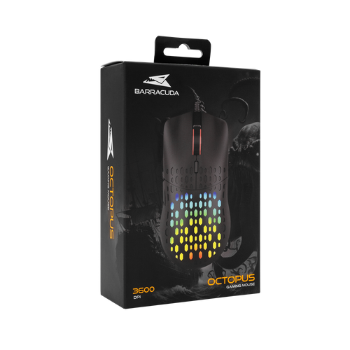 Baracuda BGM 021 OCTOPUS, Mouse Black slika 5