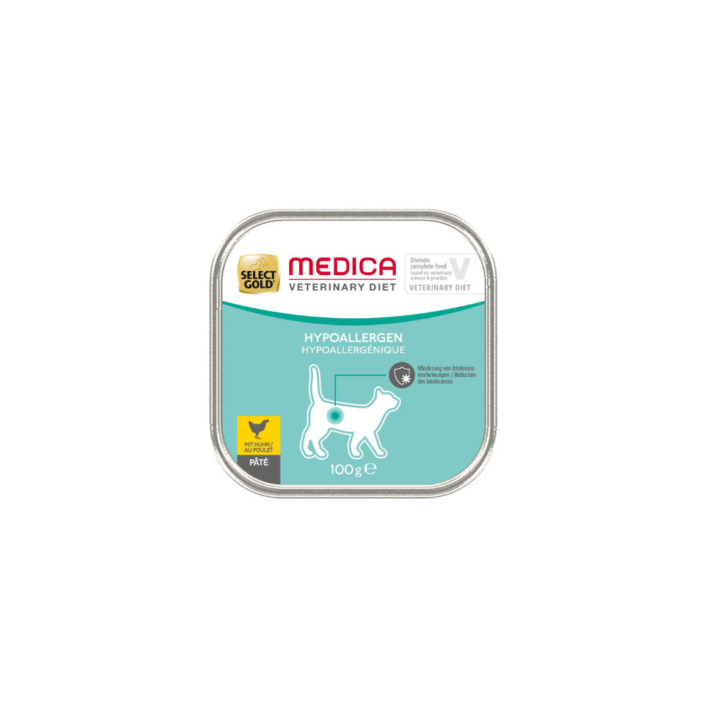Select Gold Cat Medica Hypoallergenic piletina 100 g, ALU-pak slika 1