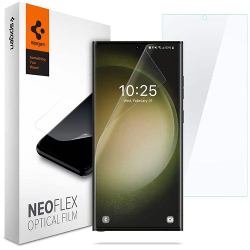 Spigen – Neo Flex (2 kom) za Samsung Galaxy S23 Ultra – prozirna slika 1