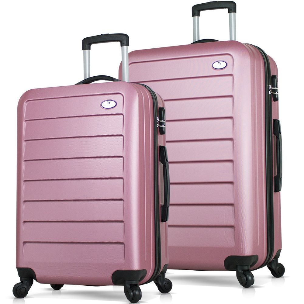 Set Kofera u Roze Zlatnoj Boji (2 Komada) slika 1