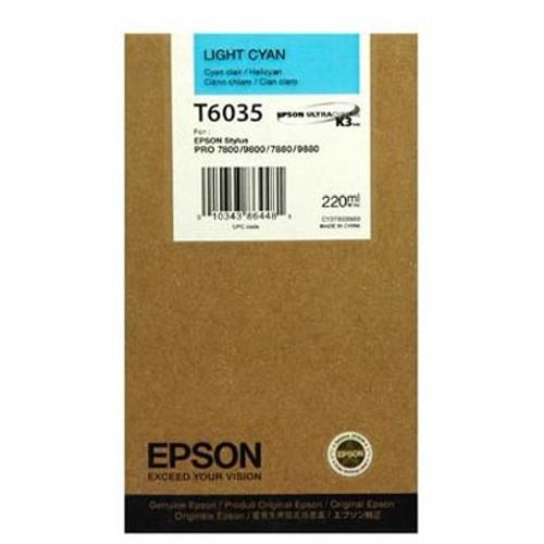 Tinta Epson T6035, ink light cya,n StylusPro 7800, 7880, C13T603500 slika 1