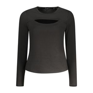 GUESS JEANS LONG SLEEVE T-SHIRT WOMEN BLACK