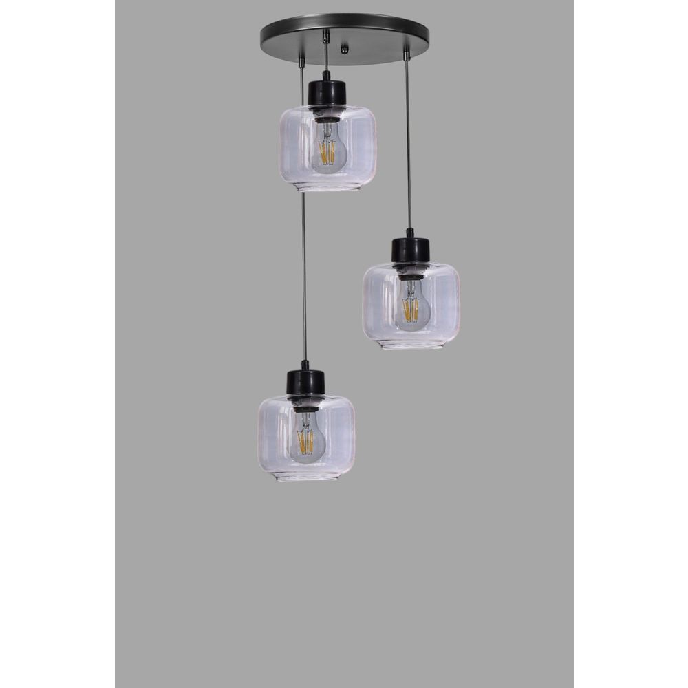 Opviq Luster 246, Siva, Crna slika 2