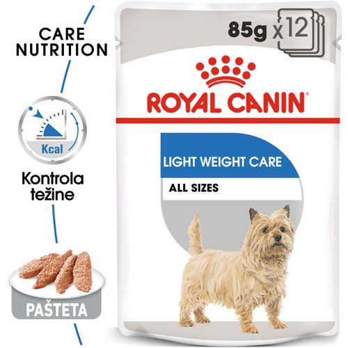 Royal Canin CCN Light Weight Care Loaf, potpuna hrana za odrasle pse, 12x85 g slika 4