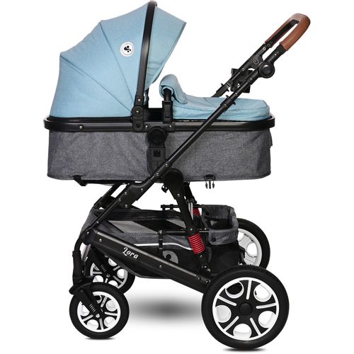 LORELLI LORA Sky Blue Kolica 3u1: Košara + Autosjedalica + Zimska Navlaka (0mj+) - (do 15kg/96cm) slika 3