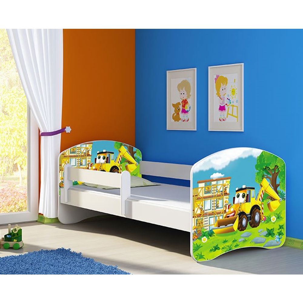 ACMA Dječiji krevet Acma II White - 180x80cm - Dezen 20 slika 1