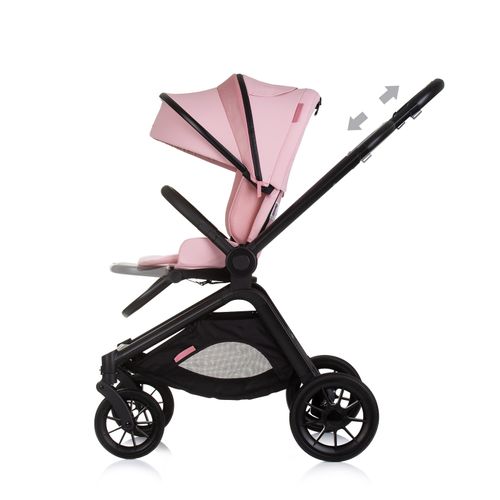 Chipolino dječja kolica 3u1 "Magnum" Pink Marshmellow slika 8