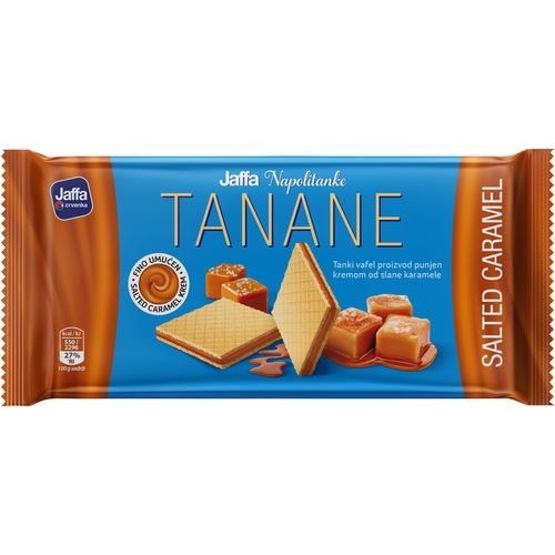 Jaffa Tanane napolitanke Salted Caramel 125 g slika 1