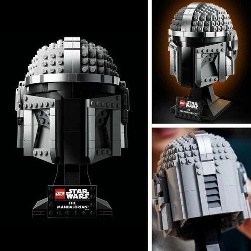 Playset Lego 75328 Star Wars The Mandalorian Helmet slika 5