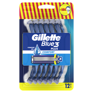 Gillette jednokratni brijači Blue3 Plus Comfort 12 kom