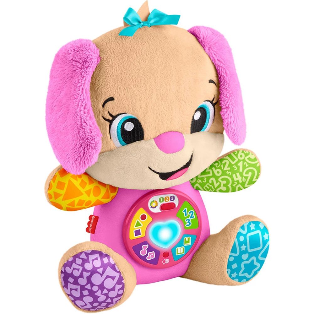 Fisher Price Interaktivna plišana igračka Laugh&Learn - Psić sveznalica Seka slika 1