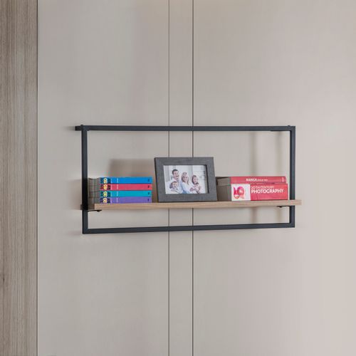 Yatay - Pine Pine
Black Wall Shelf slika 2