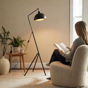 Podna Lampa 242472 - Crna