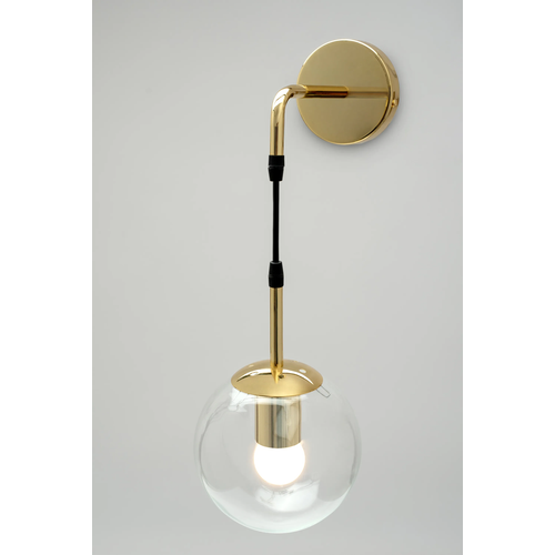 TOOLIGHT Staklena zidna svjetiljka Zlatna APP685-1W slika 4