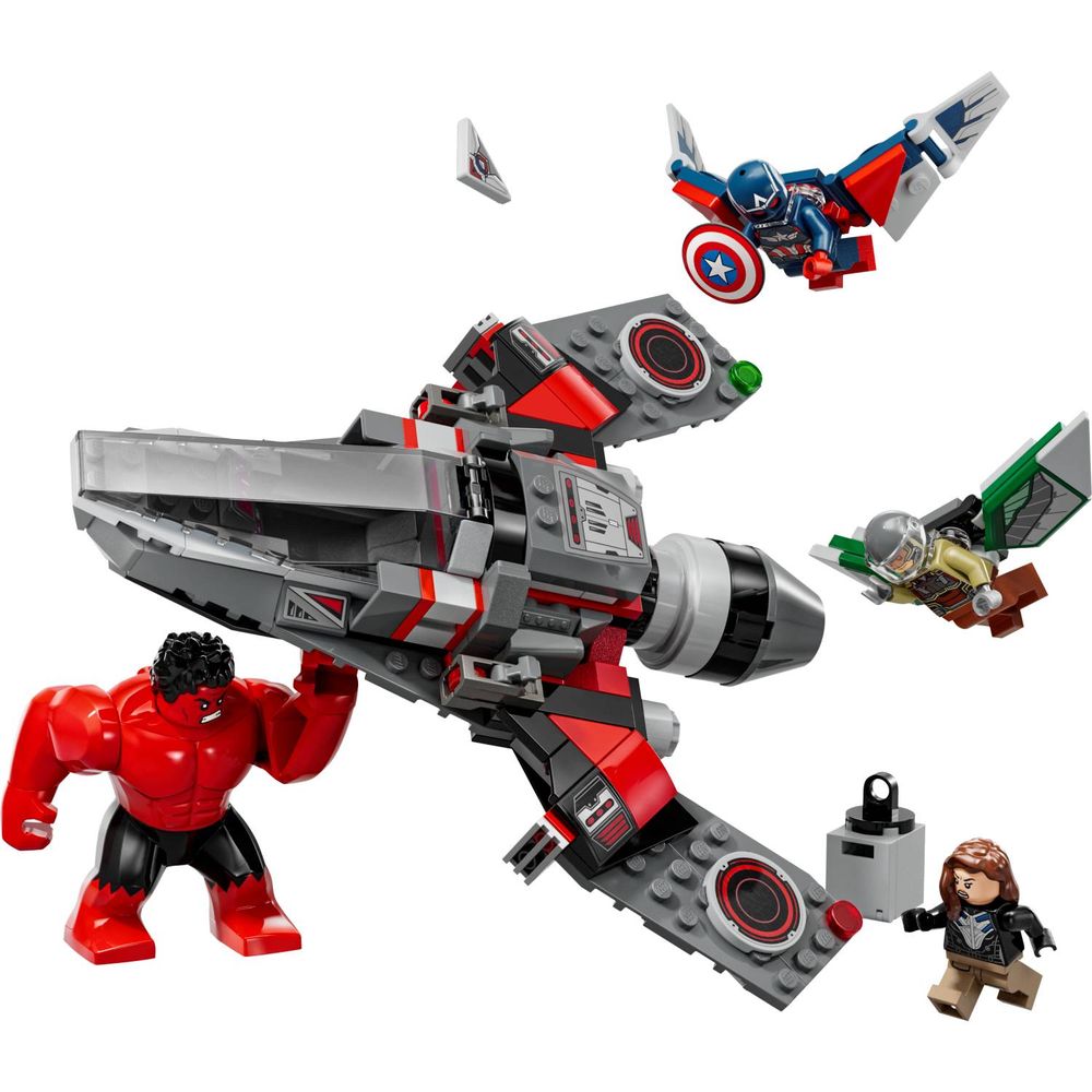 LEGO 76292 Kapetan America/Crveni Hulk borba slika 2