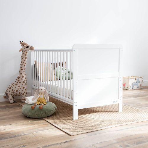 Woodies krevetić 2u1 Classic Cot 70x140 cm White slika 2