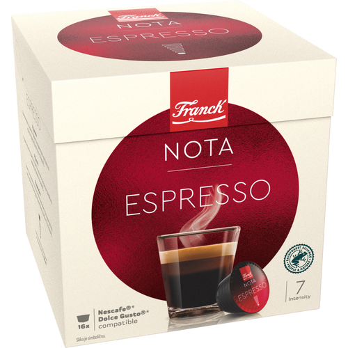 Franck Nota dolce gusto kapsule espresso 112 g, pakiranje od 16 kapsula slika 1