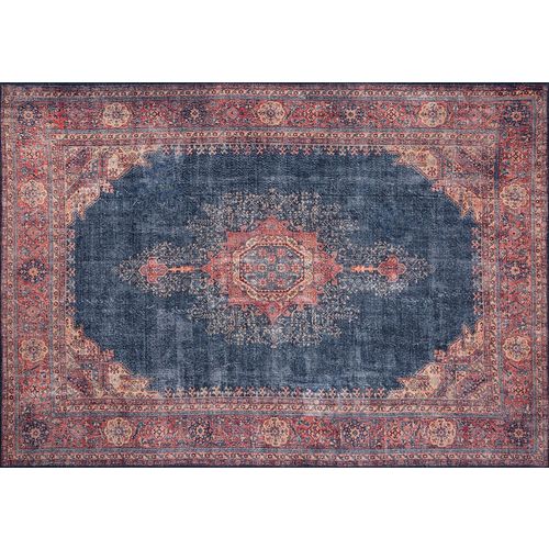 Blues Chenille - Dark Blue AL 26  Multicolor Carpet (210 x 310) slika 2