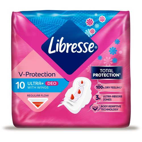 Libresse Ultra clip normal scented 10 kom slika 1