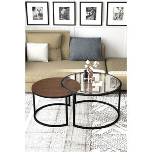 Bora - Transparent, Walnut Transparent
Walnut Coffee Table