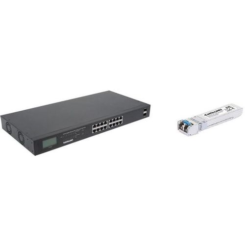 Intellinet Switch 16-Port 2SFP PoE 370W + 508742 slika 1