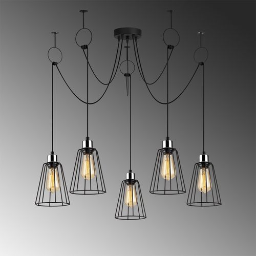 Tel - 6656 Black Chandelier slika 4