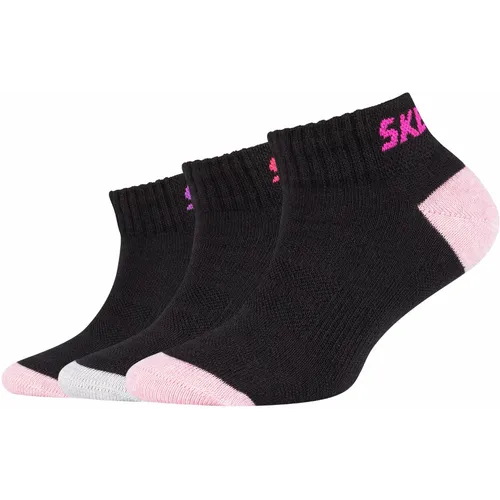 Skechers 3ppk girls mesh ventilation socks sk43032-9999 slika 1
