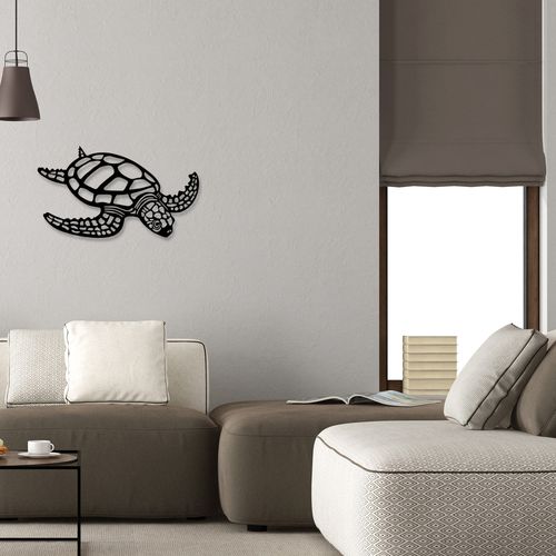 Caretta Caretta Black Decorative Metal Wall Accessory slika 3