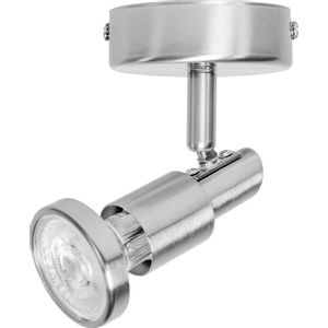 LEDVANCE LED SPOT GU10 (EU) L 4058075540507 LED stropni reflektor  GU10 Energetska učinkovitost 2021: F (A - G) 2.6 W srebrna