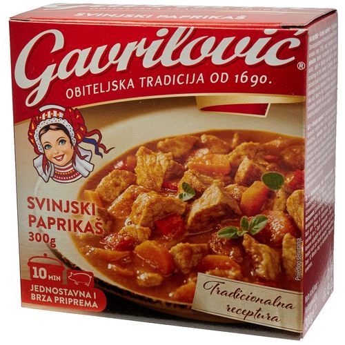 Gavrilović Svinjski Paprikaš 300g slika 1