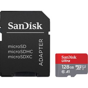 SanDisk Memorijska kartica Ultra microSD 128GB + adapter