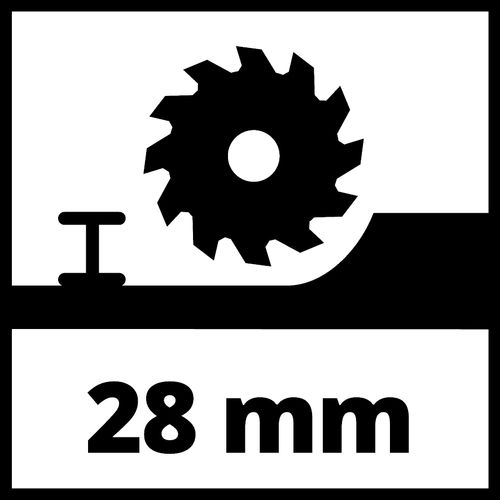 Einhell Akumulatorski mini cirkular TE-CS 18/89 Li - Solo slika 9