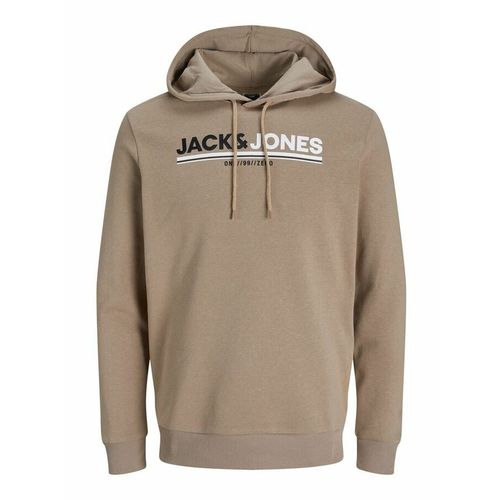 Muška Majica s Kapuljačom Jack &amp; Jones JCOFREDERICK Bež slika 1