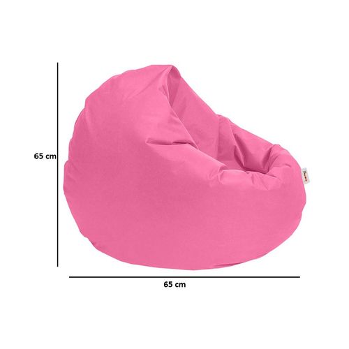 Iyzi 100 Cushion Pouf - Pink Pink Garden Bean Bag slika 6