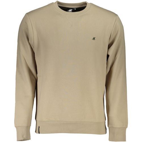 US GRAND POLO MEN'S BEIGE ZIPLESS SWEATSHIRT slika 1