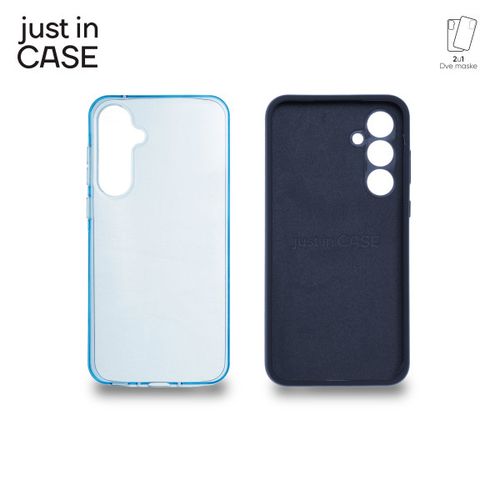 2u1 Extra case MIX paket maski za telefon Samsung Galaxy A35 PLAVI slika 3