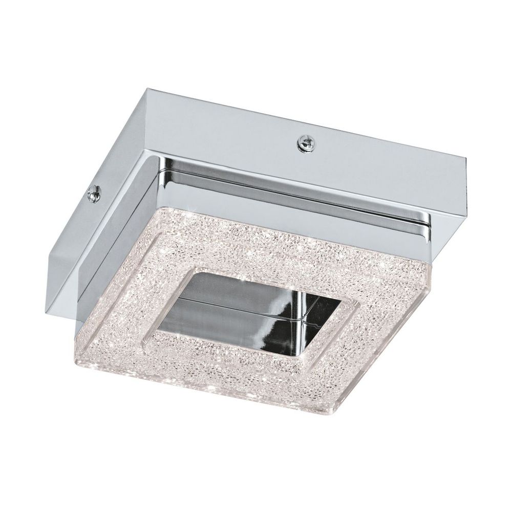 Eglo Fradelo zidna/stropna/1, led, 1x4w, krom/kristal  slika 10