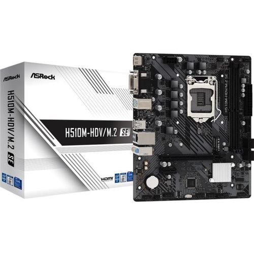 Matična ploča Asrock Intel LGA1200 H510M-HDV M.2 SE slika 1