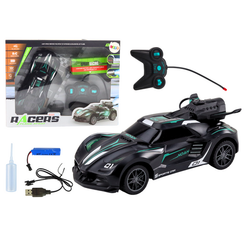 Auto na daljinsko upravljanje R/C Police Car - crni slika 8