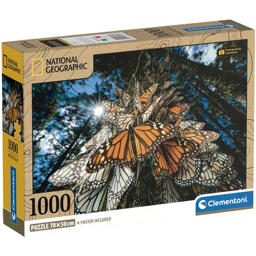 National Geographic Monarch Butter puzzle 1000pcs slika 1