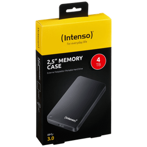 (Intenso) Eksterni Hard Disk 2.5", kapacitet 4TB, USB 3.0, Crna b - HDD3.0-4TB/Memory Case