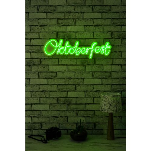 Wallity Ukrasna plastična LED rasvjeta, Oktoberfest - Green slika 12