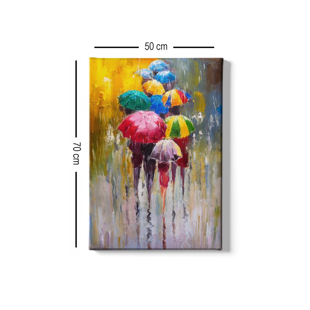 Dekorativna Kanvas Slika (50 x 70) - 248 Multicolor slika 3