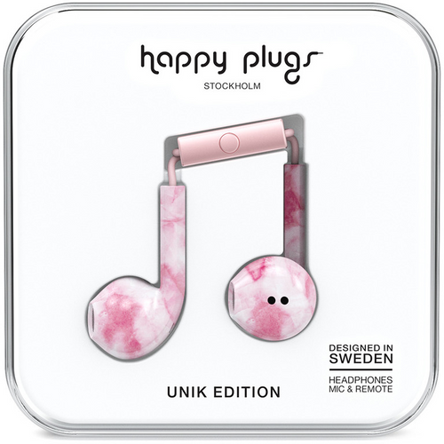 Happy Plugs, Earbud Plus slušalice, Rozo mramorna slika 1