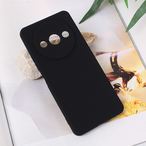 Torbica Teracell Soft Velvet za Xiaomi Redmi A3 crna slika 1