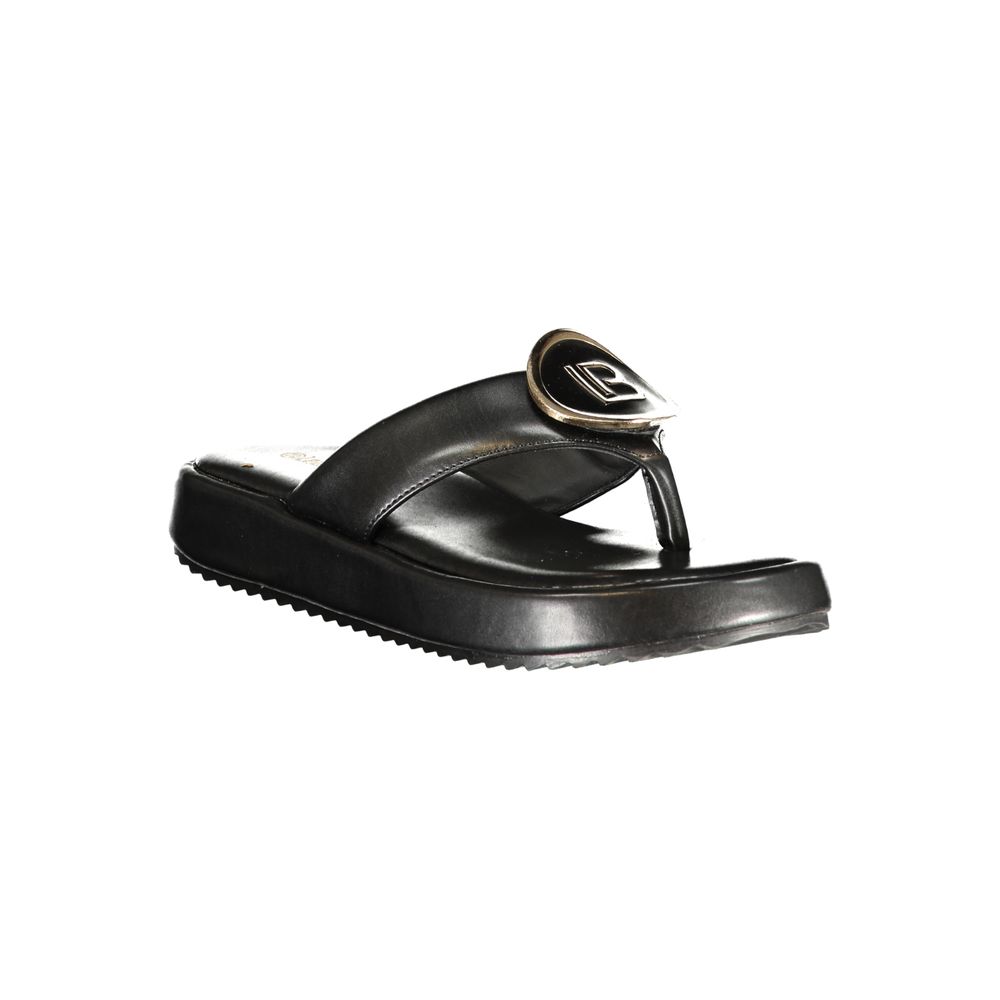 LAURA BIAGIOTTI WOMEN'S BLACK SANDALS slika 2