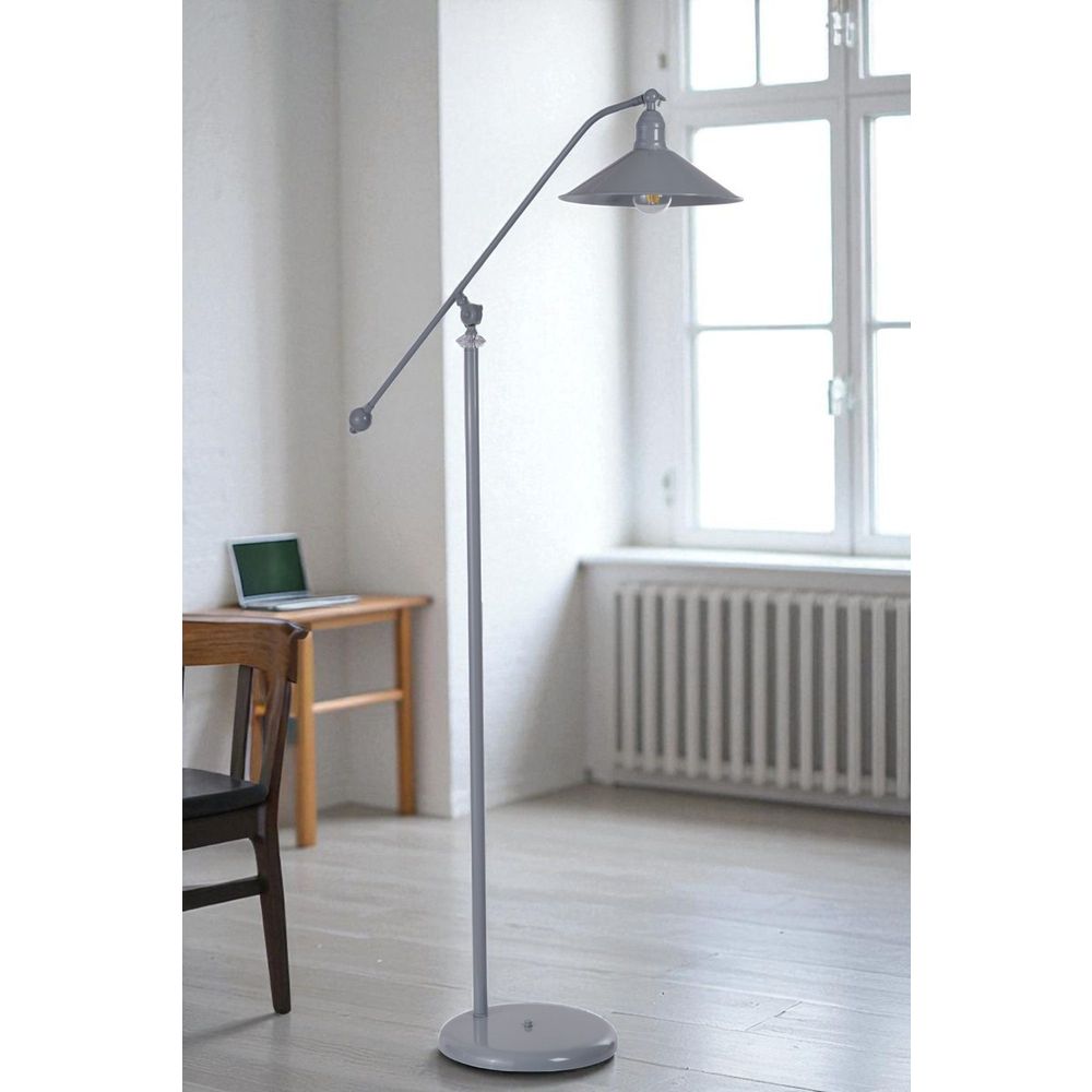 Opviq Podna lampa 913, siva slika 1