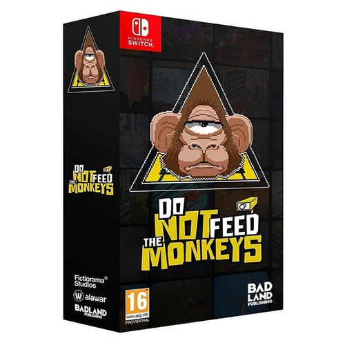 SWITCH DO NOT FEED THE MONKEYS - COLLECTOR'S EDITION slika 1