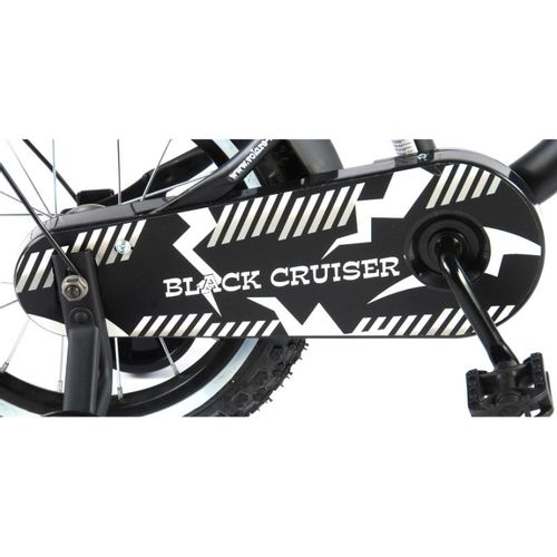 Dječji bicikl Volare Cruiser 14" s pomoćnim kotačima crni slika 6