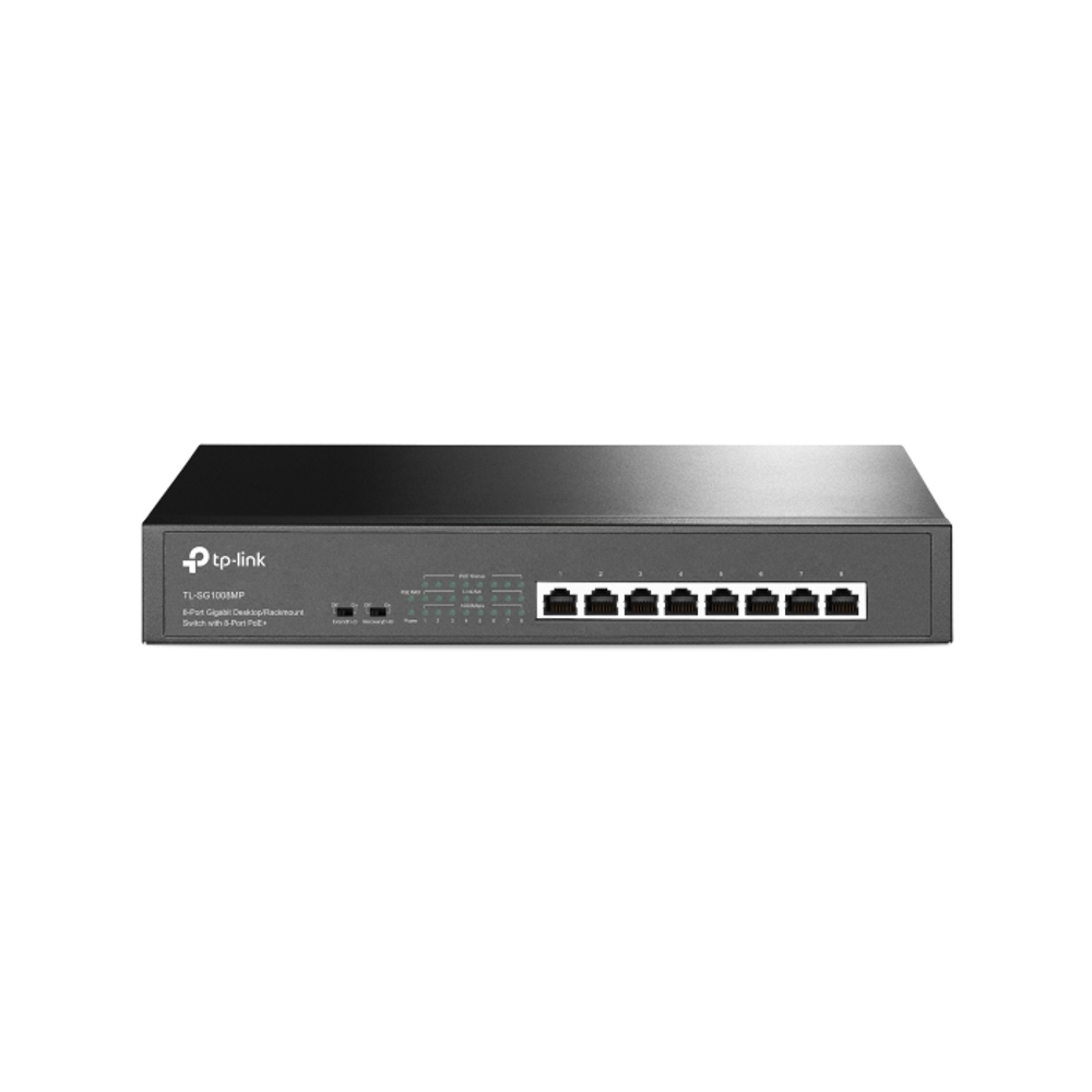 TP-Link mrežno stikalo TL-SG1008MP 8 port 10/100/1000, 8 × PoE+ slika 2
